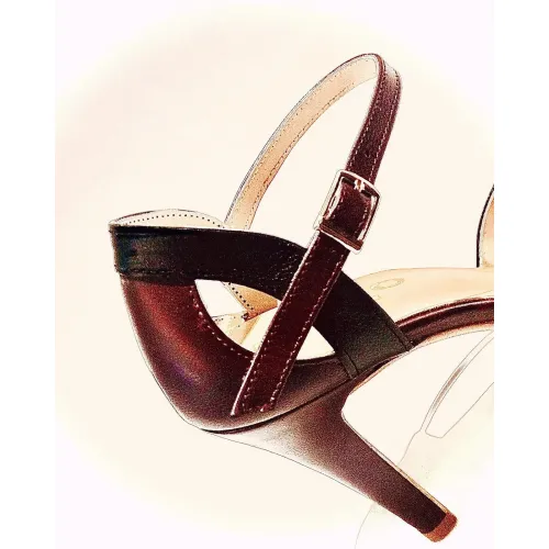 C920 - leather Pump Sandal