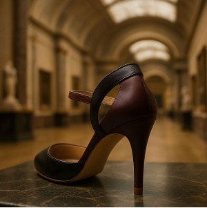 C920 - leather Pump Sandal